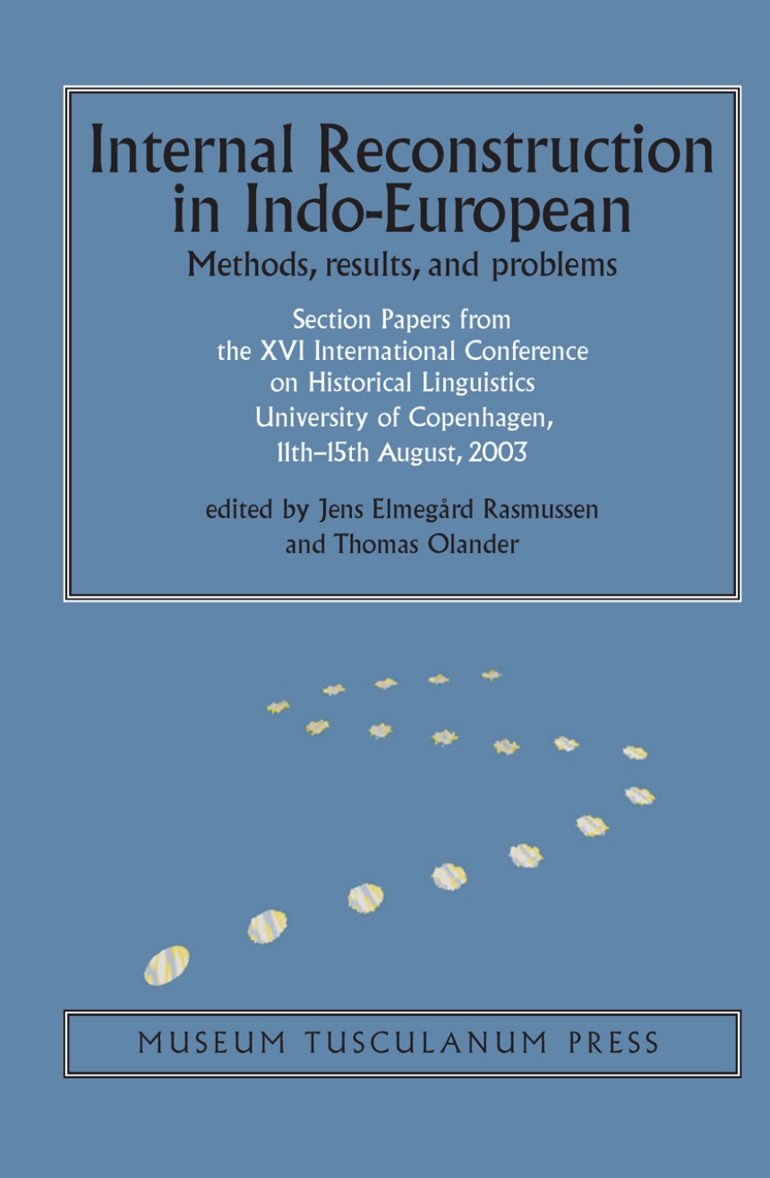 Internal Reconstruction in Indo-European