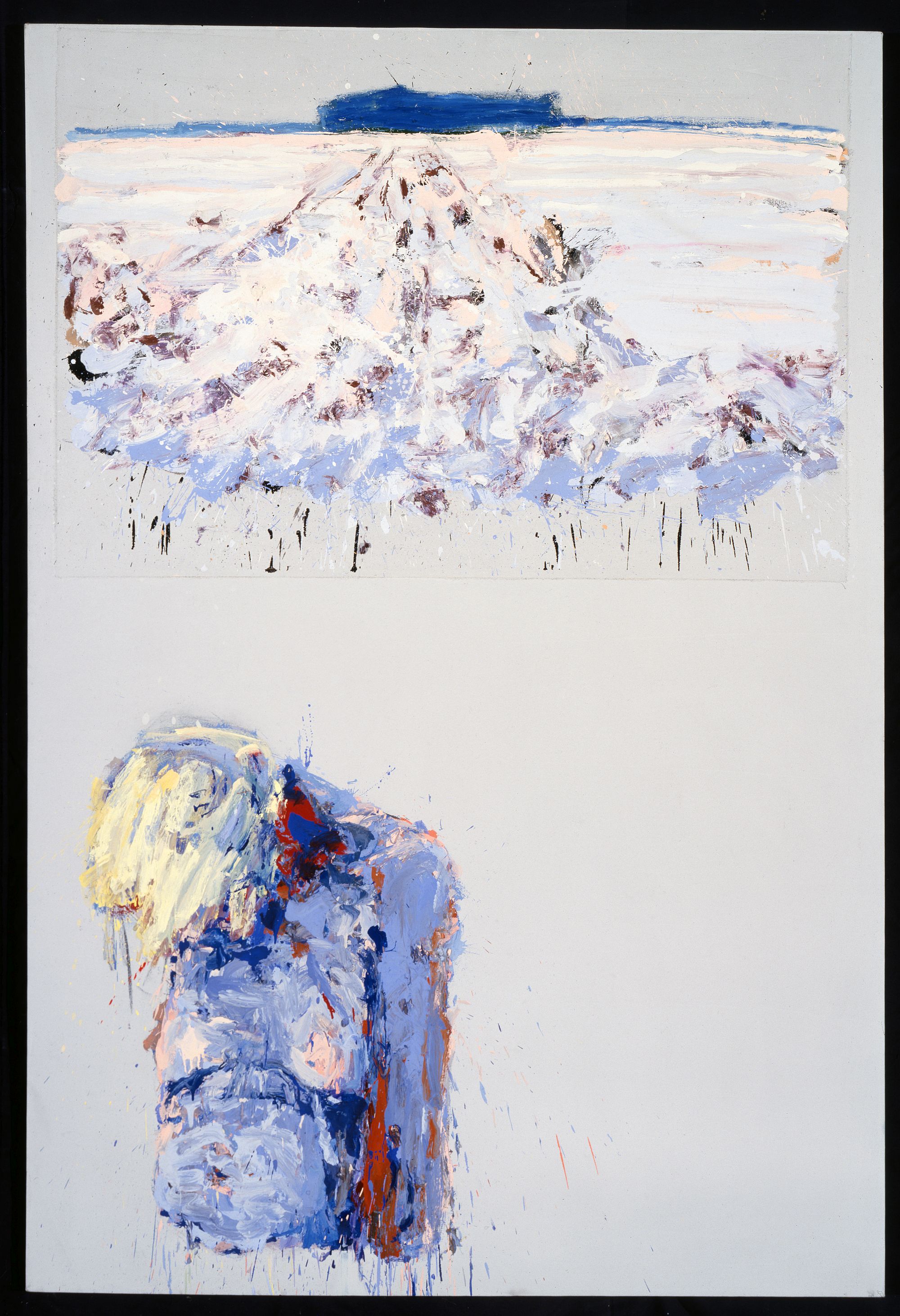 Vera Klement, Blue Figure, 1983